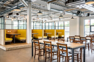 HVAC installation in lounge